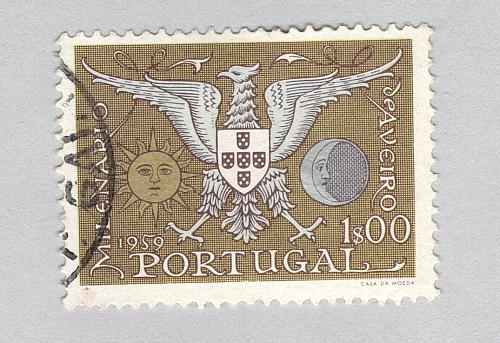 Portugal Used Eagle brown $1.00 (BP88616)