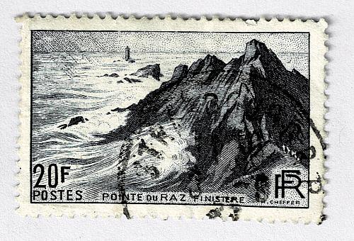 France 571 Pointe Du Raz 1947Used (BP90727)