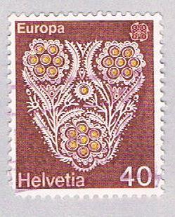 Switzerland 614 Used Lace 1 1976 (BP53413)