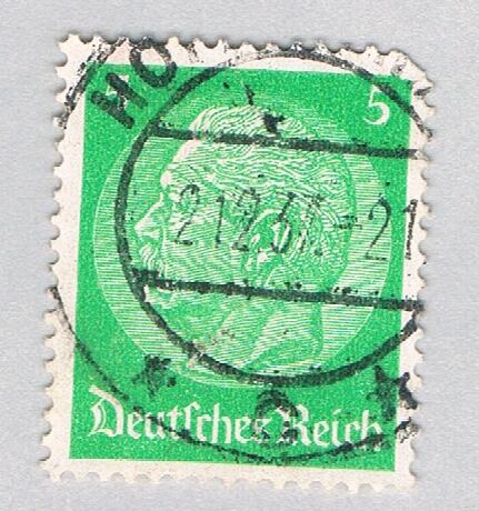 Germany 418 Used von Hindenburg 1 1933 (BP58411)
