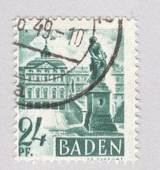 Baden 5N22 Rastatt Castle Used 1 (BP94805)