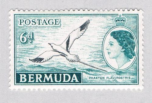Bermuda 152 Unused Tropic Bird 2 1953 CV 5.00 (BP64216)