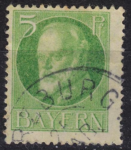 GERMANY Bayern Bavaria [1916] MiNr 0112 A ( O/used )