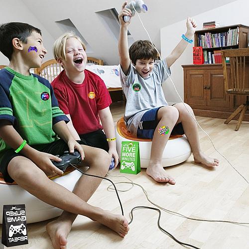 XIPEGPA Video Game Party Favors Birthday Supplies for Kids Bags Notebooks Wri...