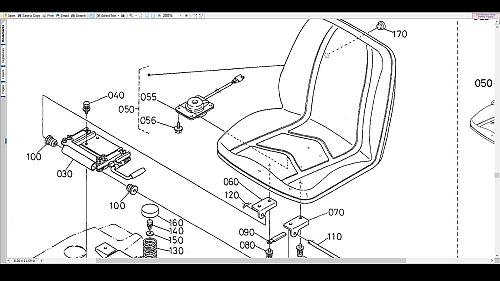 KUBOTA F1900 TRACTOR SERVICE & PARTS MANUAL 925pg for Kubota F-1900 Mower Repair