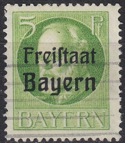 GERMANY Bayern Bavaria [1919] MiNr 0153 A ( O/used )