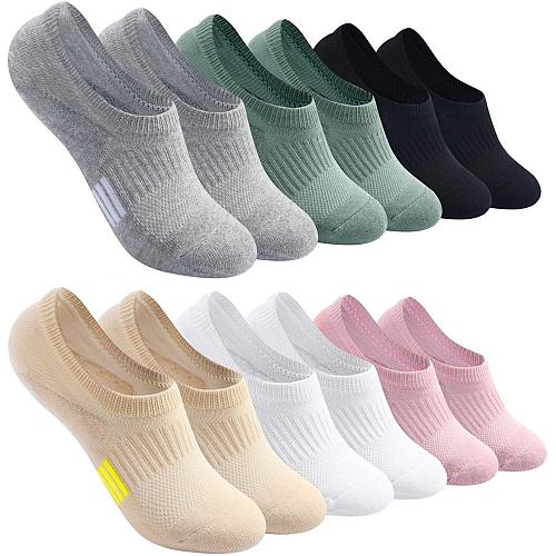 Toes Home No Show Socks Womens Cushioned Low Cut Athletic Hidden Liner Socks ...