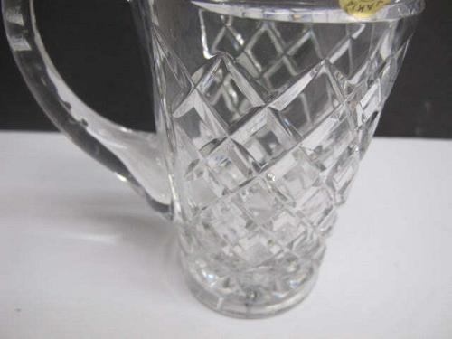 Cut glass Pitcher czechoslovakia lead crystal