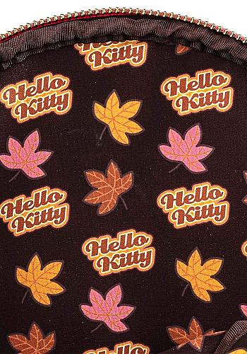 Loungefly x Sanrio Hello Kitty Pumpkin Spice Allover Print Mini Convertible B...