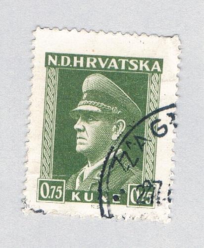 Croatia 63 Used Ante Pavelich 2 1943 (BP85220)