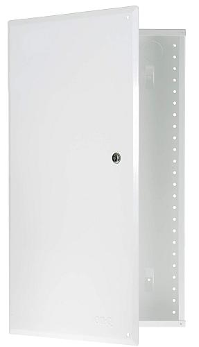Legrand - OnQ Media Enclosure with Hinged Door 20 Inch Metal Media Box with K...