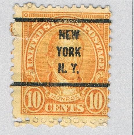US Used 10c Pre-cancel NY NY (BP84628)