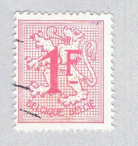 Belgium Numeral pink 1f (AP132824)