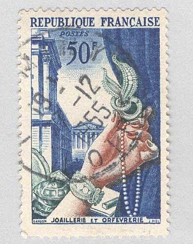 France 714 Jewelsmiths and Jewelry work Used 2 (BP96322)