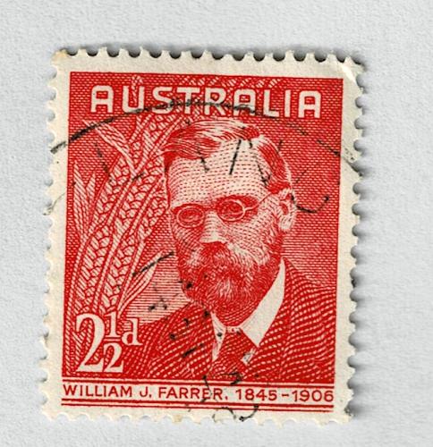 Australia William Farrer read 2 1/2 Used (BP90920)