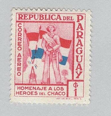 Paraguay C238 Soldier and Flags MNG 1 (BP96812)