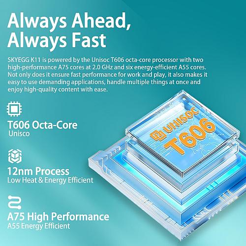 SKYEGG 2025 Android 14 Tablet 10 inch Octa-Core Tablets with 22GB RAM+128GB R...