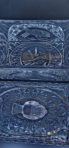 Hofbauer Glass rectangular box with lid