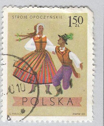 Poland Costumed Dancers Used (BP93003)