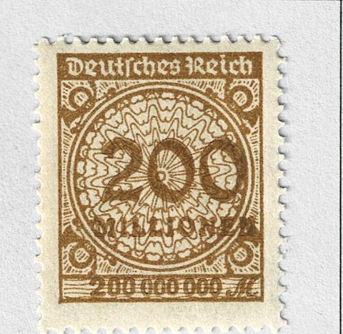 Germany Numeral 200 million Used (BP91131)