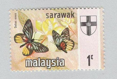 Malaysia Sarawak 235 Butterfly MNH 1 (BP96113)