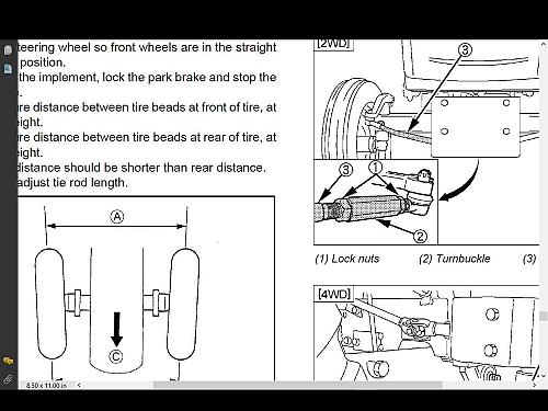 KUBOTA L2501 OPERATIONS MANUAL 95pg for L-2501 Tractor Maintenance Tuning Repair