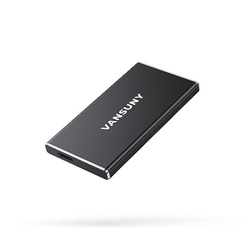 Vansuny 250GB Portable External SSD USB 3.1 Gen2 430MB/s High-Speed Data Tran...
