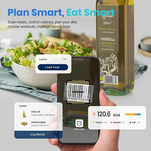 Etekcity Smart Scale for Body Weight Fat FSA HSA Eligible Digital Bathroom We...