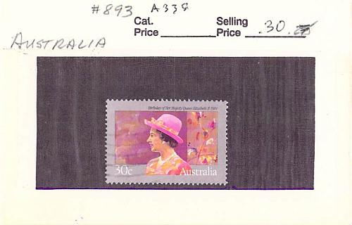 Australia 893 Used QEII Birthday 1984 (SC0_654)