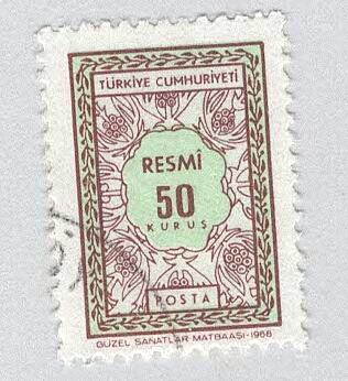 Turkey O110 Leaf Design Used (BP94631)