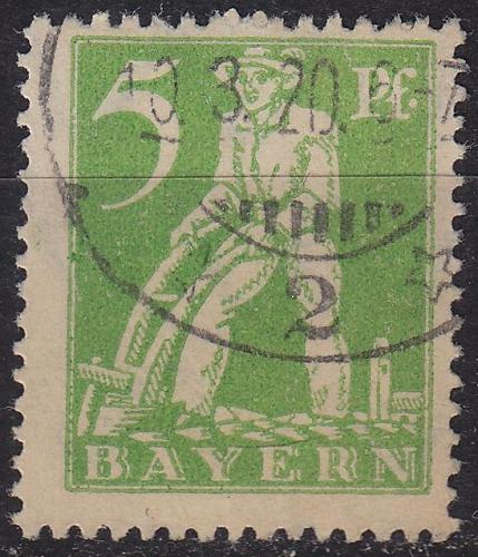 GERMANY Bayern Bavaria [1920] MiNr 0178 ( O/used )