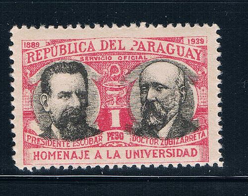 Paraguay 352 Unused President Escobar (GI0195)