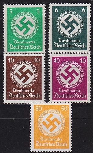 GERMANY REICH Dienst [1934] MiNr 0132 ex ( **/mnh ) [01]
