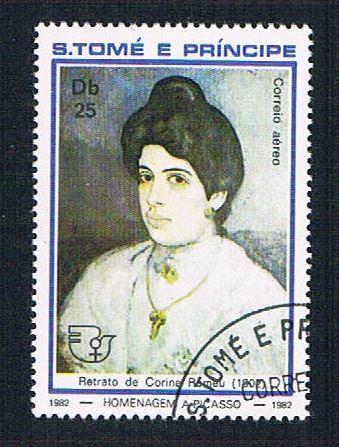 Saint Thomas and Prince Is 629a Used Young Woman CV 1.62 (BP21412)