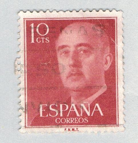 Spain General Franco brown 10c (AP126810)