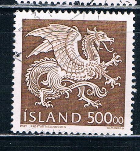 Iceland 677 Used Dragon CV 8.50 (I677f)