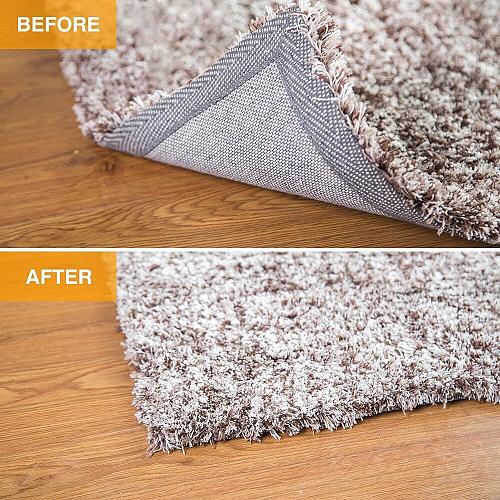 Home Techpro Rug Pads Grippers 16 Pack Non Slip Washable Grippers for Rug “Va...