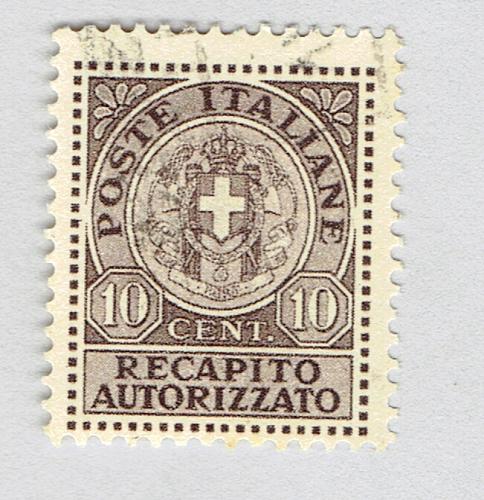 Italy EY2 Coat of Arms 1930 Used (BP92011)