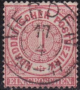 GERMANY Norddeutsch [1869] MiNr 0016 ( O/used ) [06]