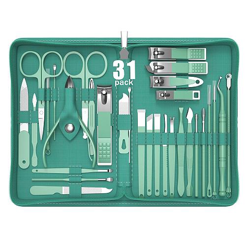 Tseoa Manicure Set Personal Care Nail Clipper Kit Professional Nail Clipper P...