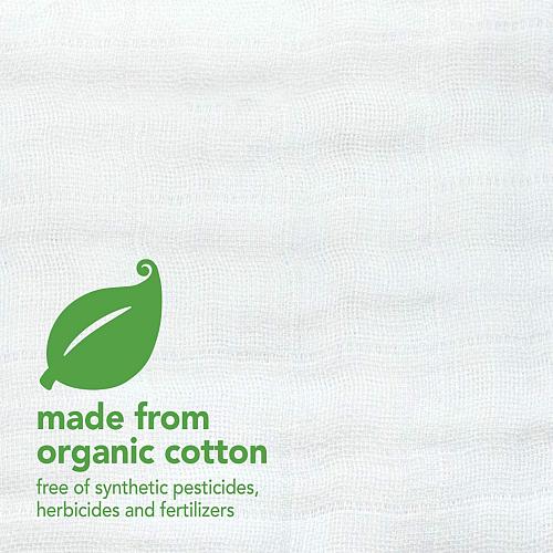 green sprouts Organic Cotton Muslin Burp Cloths Adult Use Only Hypoallergenic...