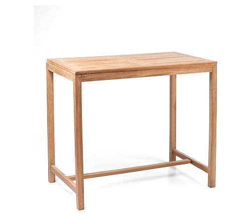 Mesa de bar de teca Evergreen Envío el mismo día ¡Nuevo!