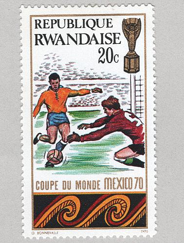 Rwanda Unused Soccer multi 20s (BP88310)