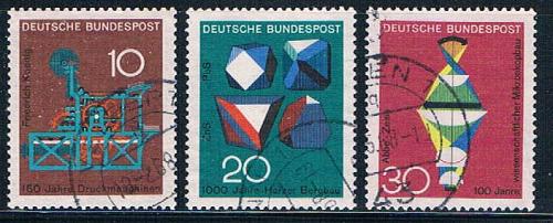 Germany 978-80 Used set Progress in Science (GI0481P120)+