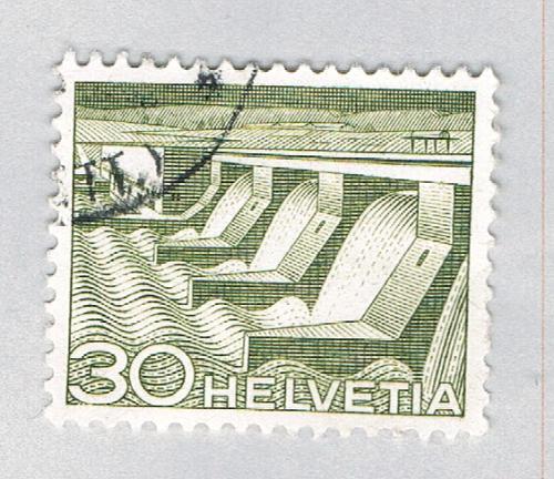 Switzerland Spillway green 30c (AP126921)