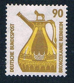 Germany 1529 Used Bronze Flagon 1987 CV 2.00 (G0487)