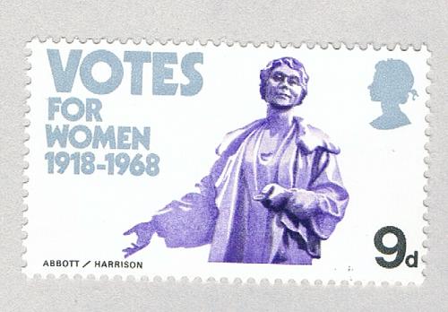 Great Britain 565 MLH Statue of Mrs.Emmeline Pankhurst 1968 (BP72201)