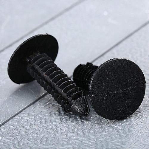 dophee 50Pcs Car Push Pin Retainer Clips Nylon Universal Auto Door Trim Panel...