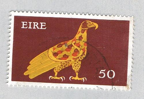 Ireland Raptor brown 50p (AP130618)