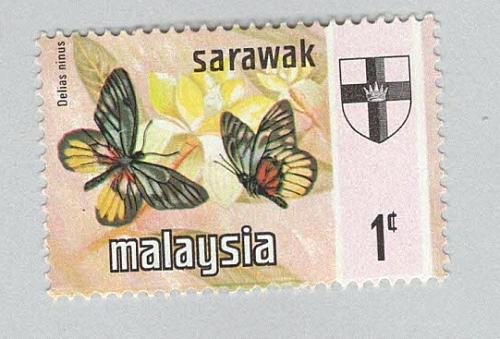 Malaysia Sarawak 235 Butterfly MNH 3 (BP96115)